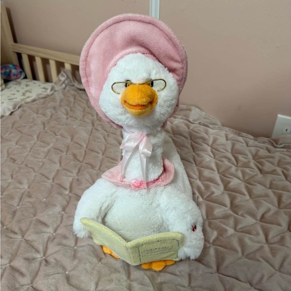 Mother goose animated stuffed animal